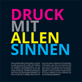 Druck mit allen Sinnen • ökopress-sds.at